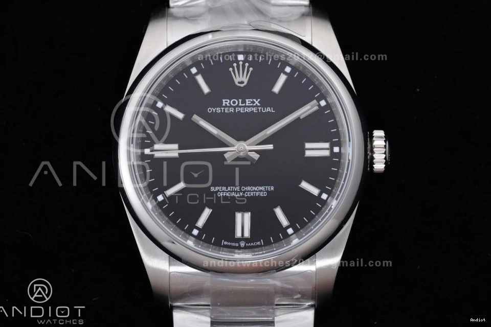 Best KRF Edition Dial 904L Perpetual Black VR3230 1:1 126000 Steel Oyster 36mm 0306